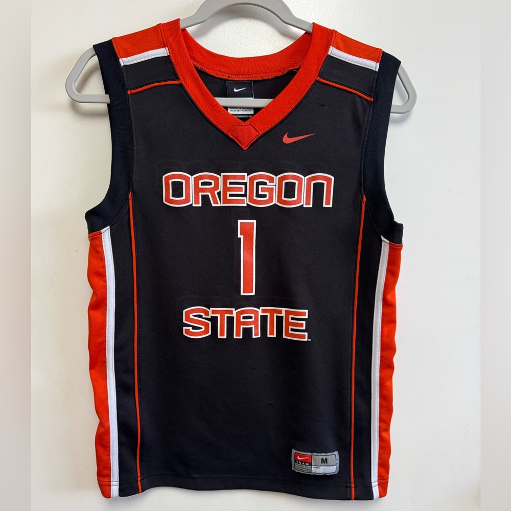 Nike Oregon State Beavers #1 Basketball Jersey, Youth Medium (12/14)